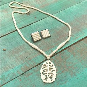 Beautiful Asian Inspired Necklace Set